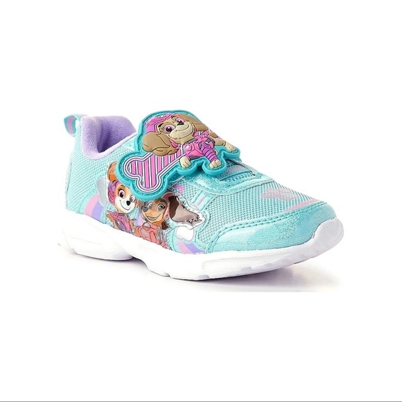 Paw Patrol Other - Paw Patrol Blue and White Sneakers with Velcro Closure